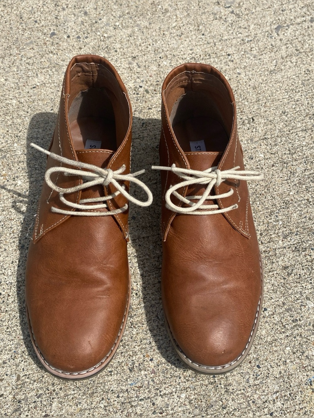 Steve Madden Chukka Boot Brown Shoes Youth Boys size 6